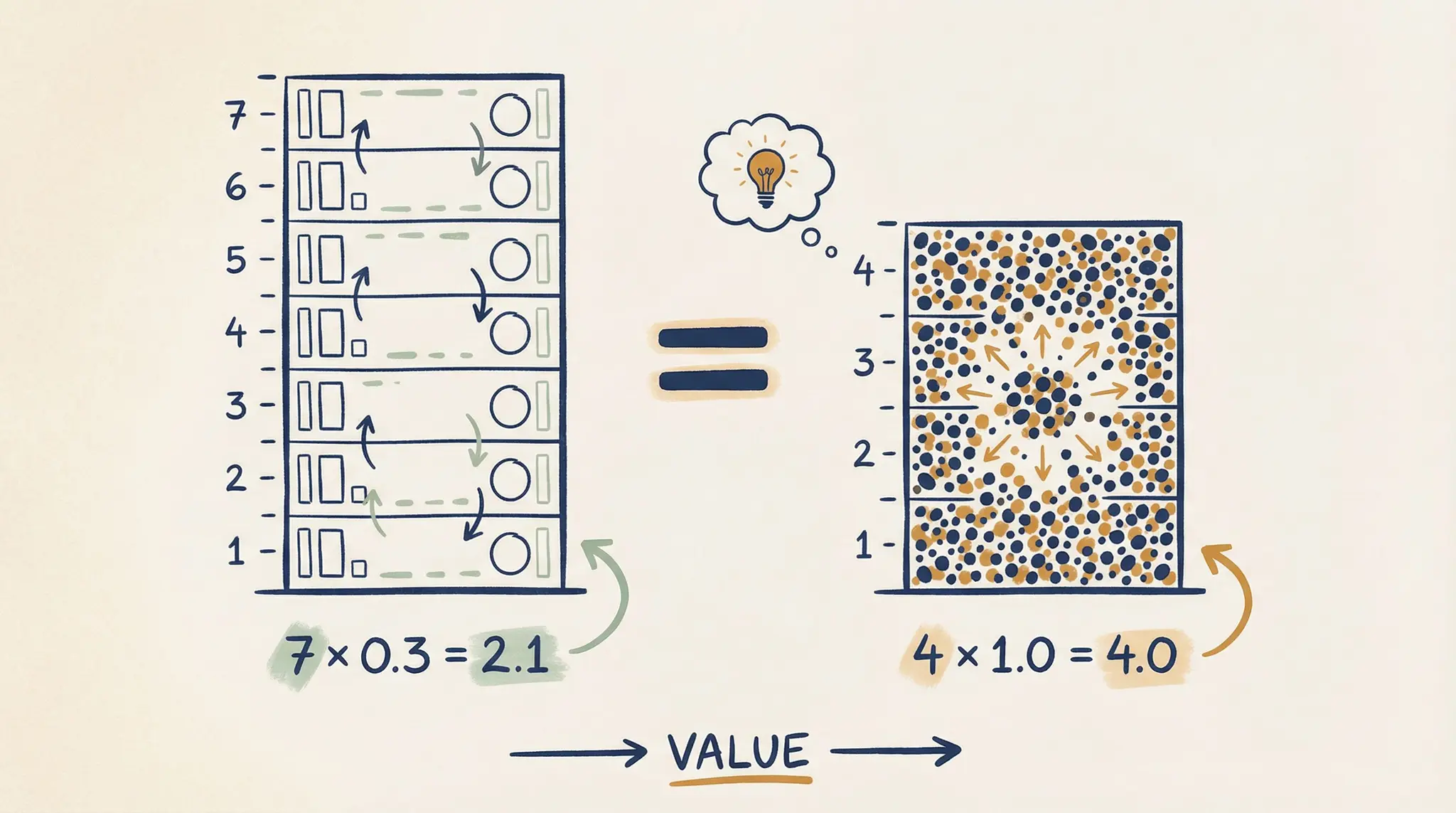 Experience Density: Why 4 Years of Learning Beats 7 Years of Repetition